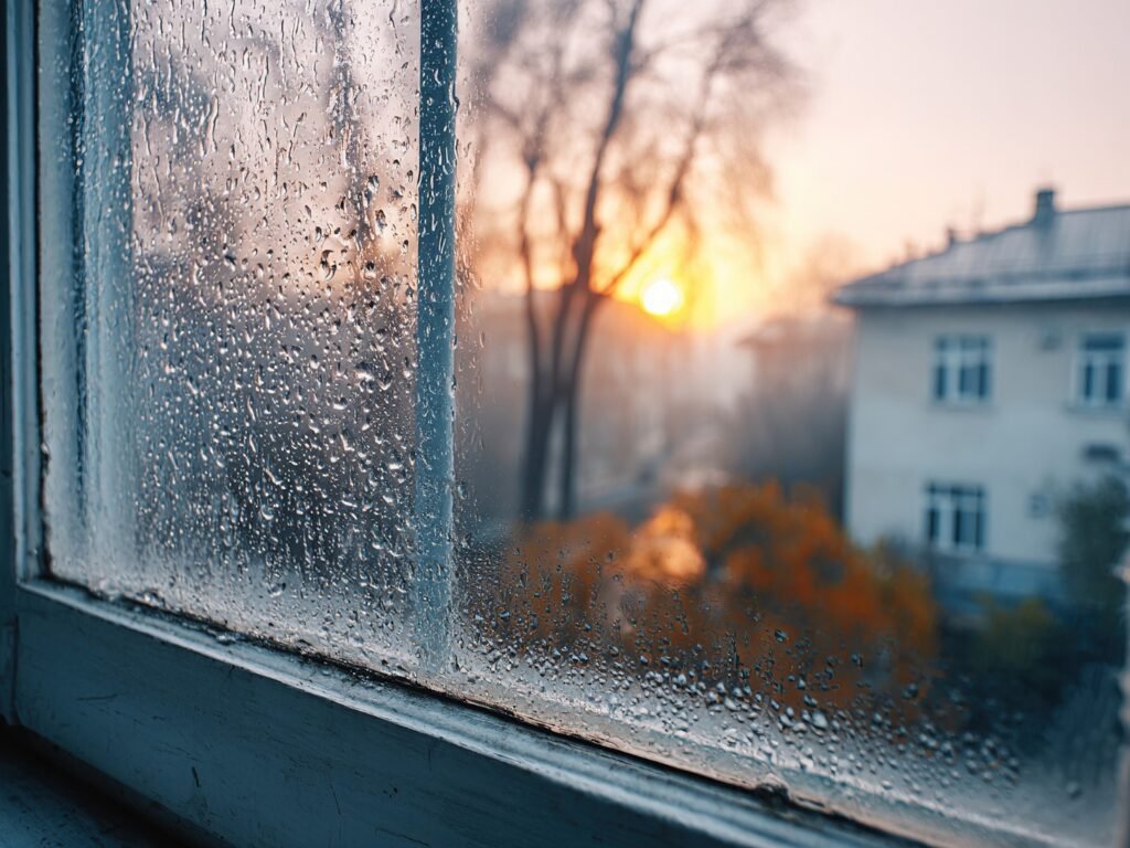 condensación en las ventanas