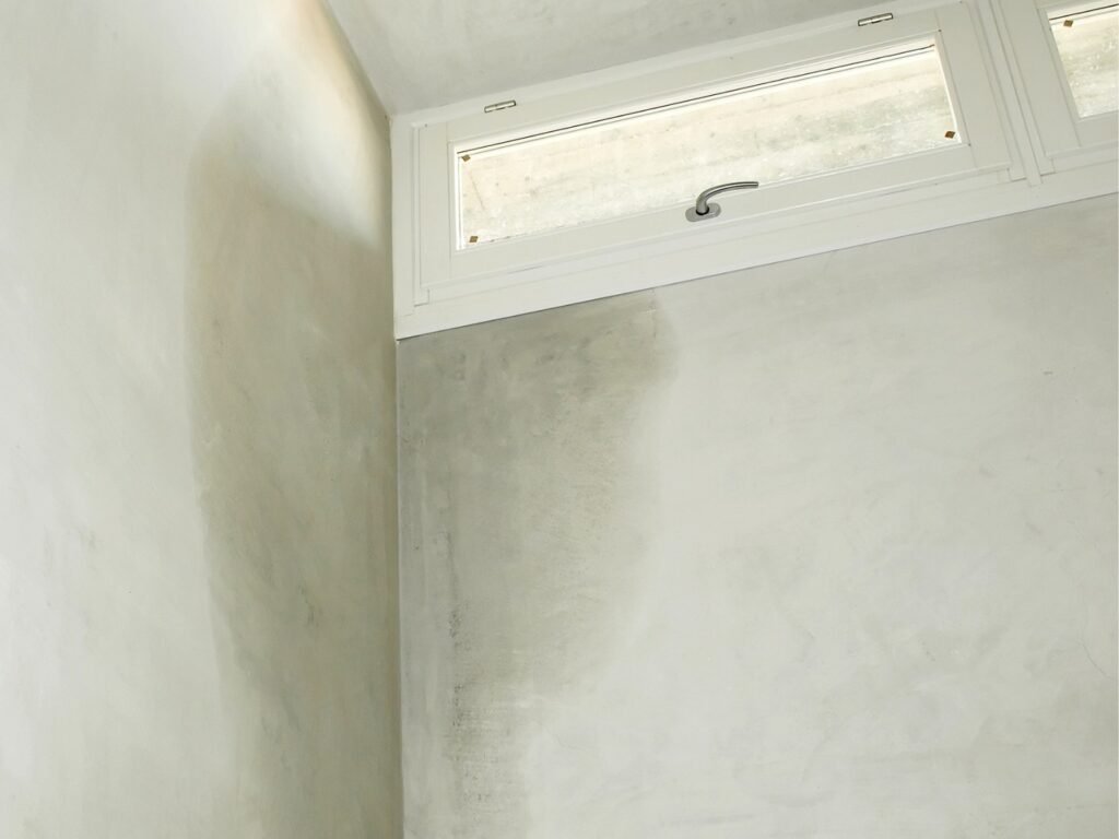 mancha de humedad en la pared que vuelve a salir