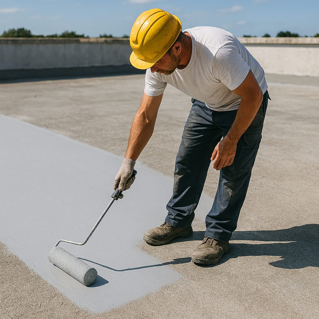 reparación e impermeabilización de cubierta plana por filtración